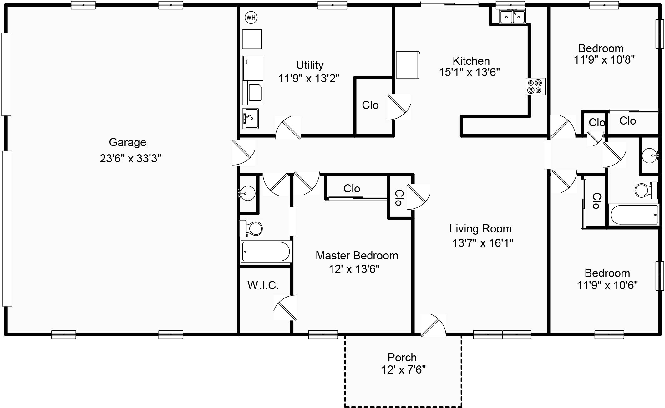 4420 Fort Daniel Road, Decatur, IL Floorplan